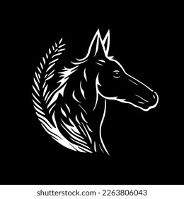 Wolf - High Quality Vector Logo - Vector illustration ideal for T-shirt graphic