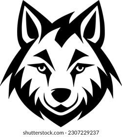 Wolf - High Quality Vector Logo - Vector illustration ideal for T-shirt graphic