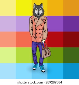 wolf in human form Animals as people
