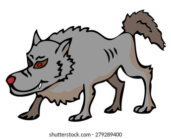 Wolf Icon Stock Vector (Royalty Free) 279289394