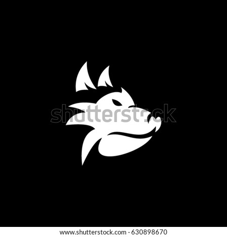 wolf icon logo