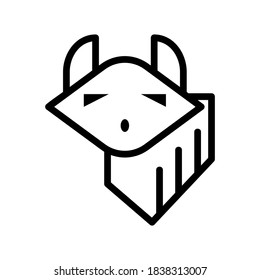 wolf icon or logo isolated sign symbol vector illustration - high quality black style vector icons
