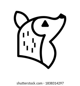 Wolfensymbol oder Logo einzeln auf Zeichen, Vektorgrafik - hochwertige Vektorsymbole im schwarzen Stil
