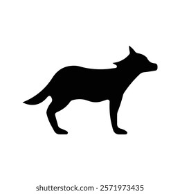 Wolf Icon. Wolf vector illustration. Wild animals. Isolated on white background.