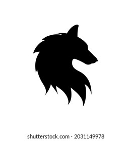 Wolf icon vector set. animals illustration sign collection. wolf howls symbol.