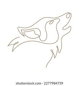 Ilustración del logotipo de la línea Wolf