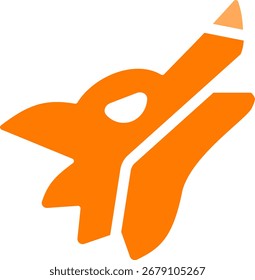 Wolf Linie Stil Symbol Design