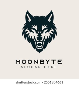 Wolf Logo, Animal Logo, Unique, Modern