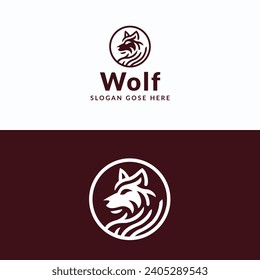 A Wolf Logo for a Company