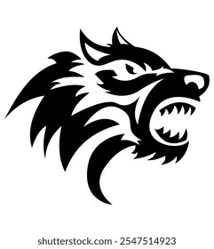 wolf logo creative and original for your business or company logotype vector illustration isolated on white background