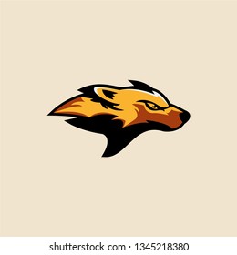 wolf logo design