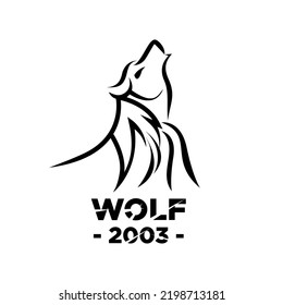 Wolf Logo Design. Cool Wolf Logo Concept