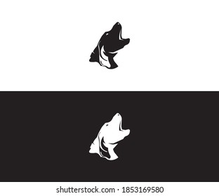 wolf logo design eps format