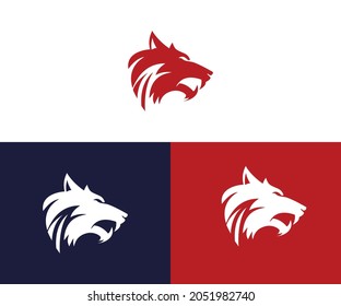 Wolf  Logo design eps format