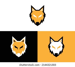 wolf logo design eps format