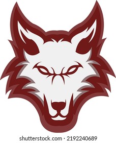 wolf logo design, wolf mascot logo, Tribal Wolf Tattoo,wolf head illustration vector drawing, Brave wolf head mascot Logo design. Vector Template Illustration Design. Mascot Brave wolfy Logo design