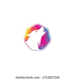 Wolf Logo Design. Modern professional wolf logo design. Wolf head logo vector	