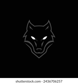 wolf logo design sign and symbol 