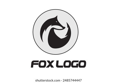 wolf Logo design template file vector eps