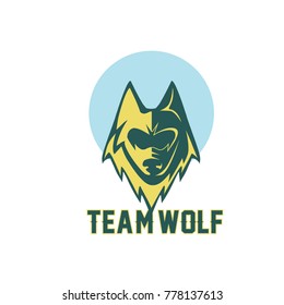 Wolf Logo Design Vector