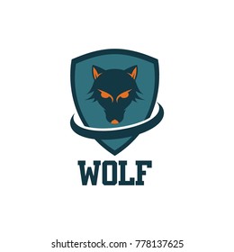 Wolf Logo Design Vector
