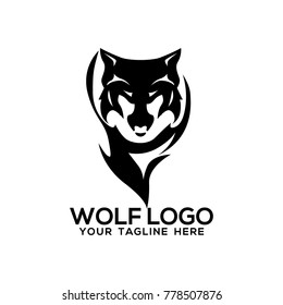 Wolf Logo Design Vector