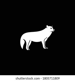 wolf logo design vector illustration
