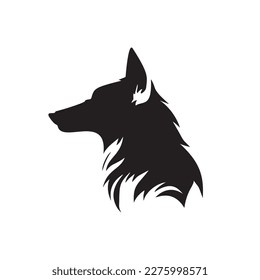 wolf logo design vector symbol graphic idea creative Eps 10