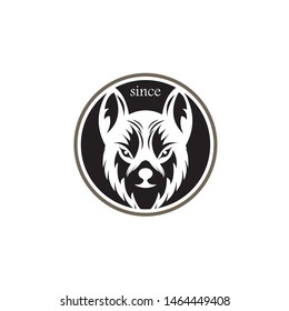 Wolf Logo Design Vector template


