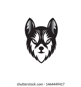 Wolf Logo Design Vector template

