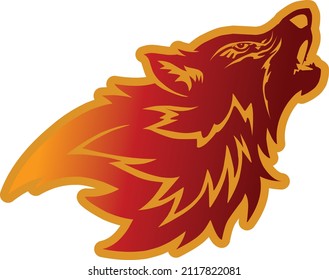 wolf logo for esport team