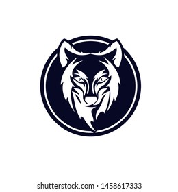 Wolf Logo for esport team Logo Mascot Template 