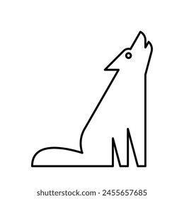 Logo de Wolf. Diseño de iconos. Elementos de Plantilla	