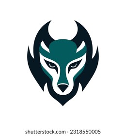 Wolf Logo Illustration Vector Design Template