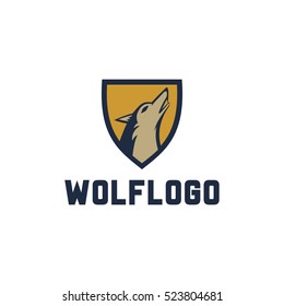 Wolf logo, security logo