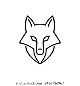 wolf logo sign and symbol 