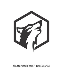 Wolf Logo Stock Vector