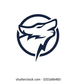 Wolf Logo Stock Vector