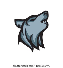 Wolf Logo Stock Vector