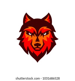 Wolf Logo Stock Vector
