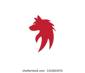 Wolf Logo Template Stock Vector (Royalty Free) 1141814576 | Shutterstock