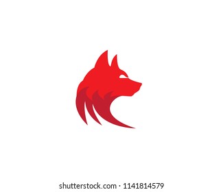 Wolf Logo Template