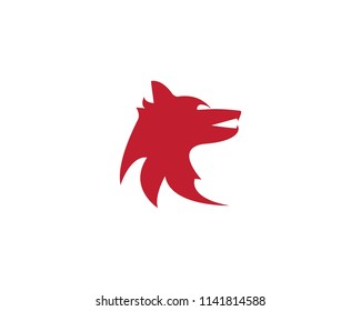 Wolf Logo Template