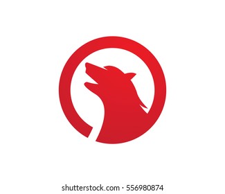 Wolf Logo Template