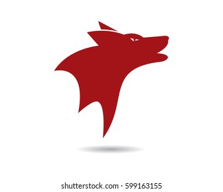 Wolf Logo Template