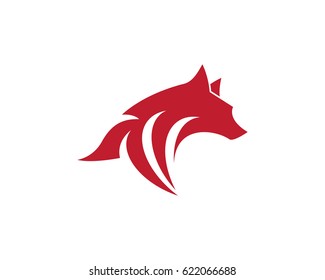 Wolf Logo Template