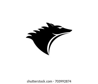 Wolf Logo Template
