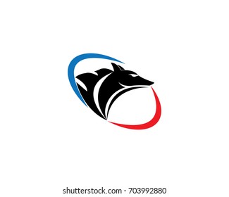 Wolf Logo Template
