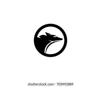 Wolf Logo Template
