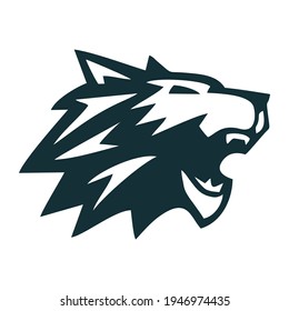 Plantilla de logotipo Wolf 
Plantilla de vectores Wolf Silhouette